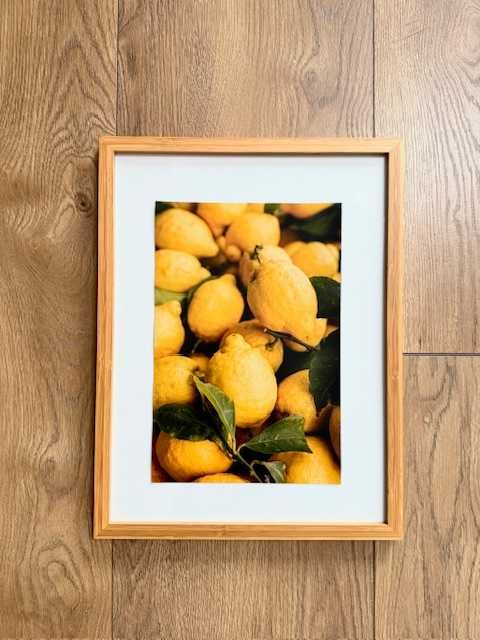 Plakat zdjęcie Cytryny format 20x30 cm A4