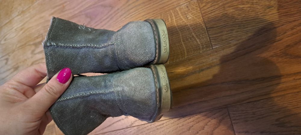 29 Geox kozaki botki skórzane