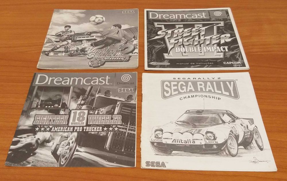 Manuais Dreamcast