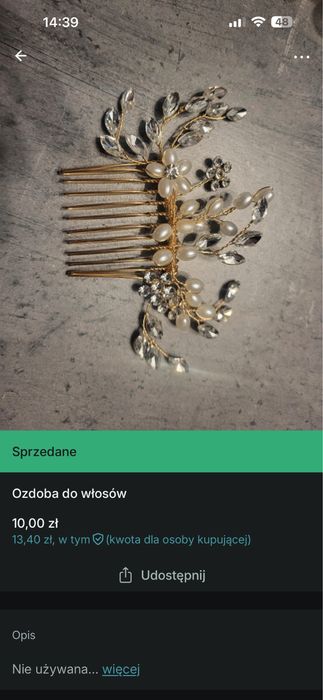 Ozdoba do wlosow