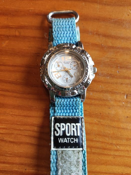 Relógio Azul Desportivo