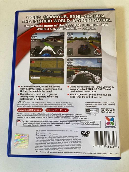 PS2 - Formula One 05428961974861834242