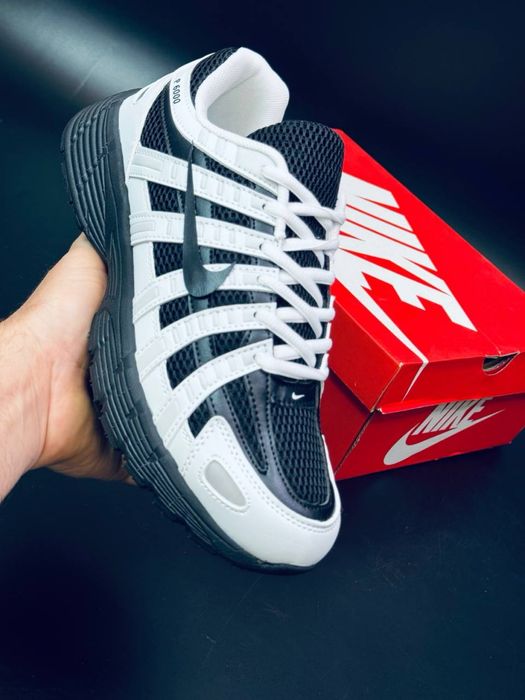 Мужские красовки найк 6000 Найки ОСЕНЬ кожаные молодежные кросивки Nike P-6000 кожаные красивки Кроссовки мужские найк
