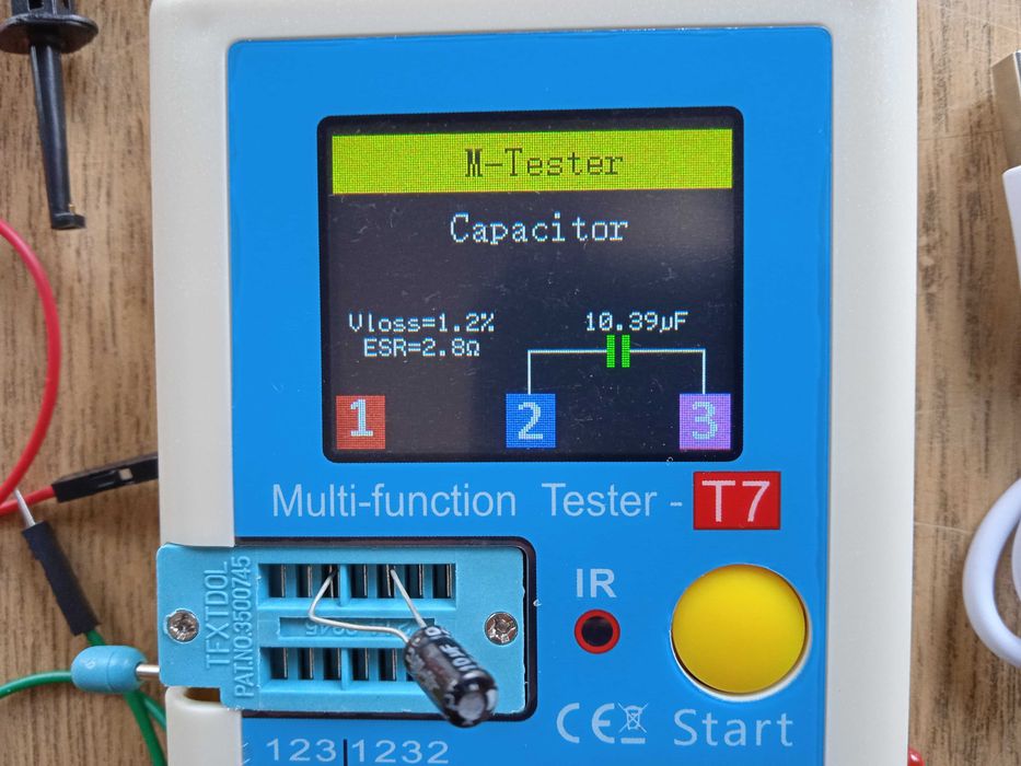 LCR T7 мультифункциональный тестер компонентов