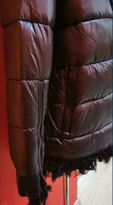 Kurtka zimowa kaptur miś