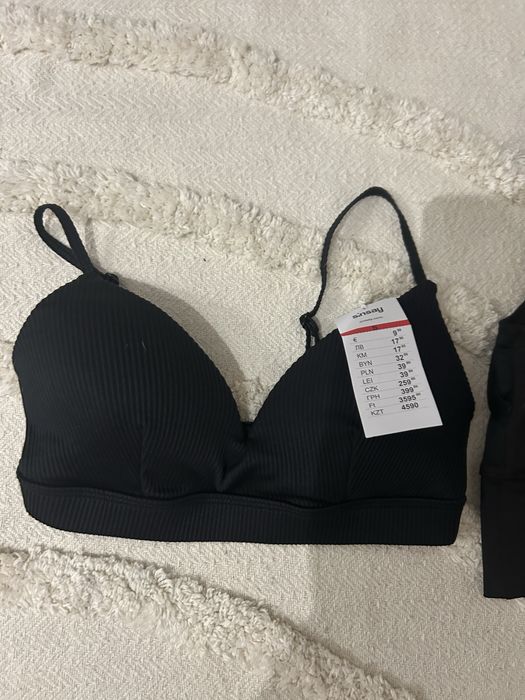 Zestaw biustonosz sportowy top S