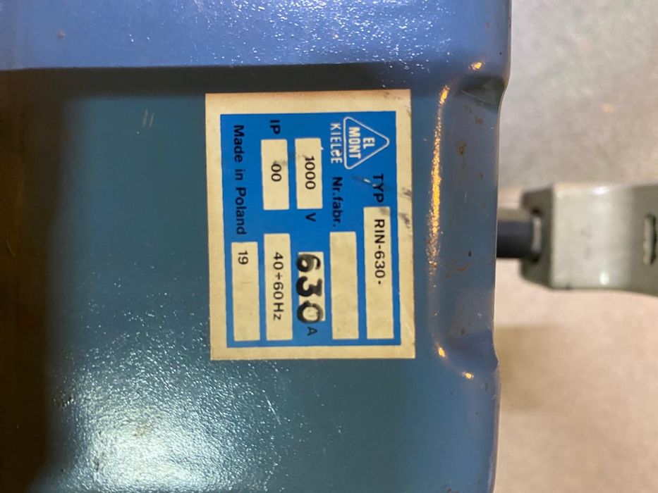 Wyłącznik izolacyjny trójfazowy RST 630A