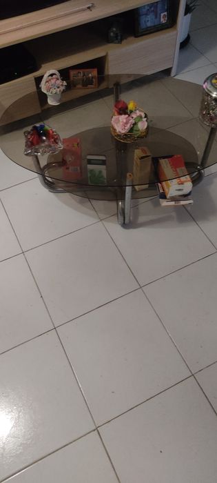 Vendo Mesa de sala de vidro