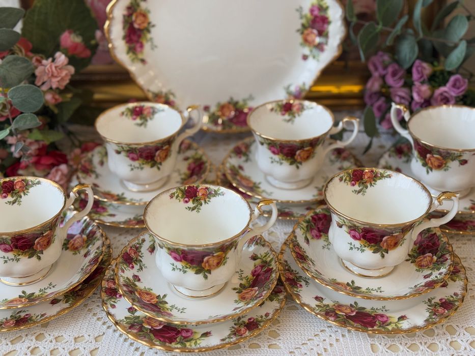   Old Country Roseサービングカトラリー royal albert old country roses - купить товары для дома и сада