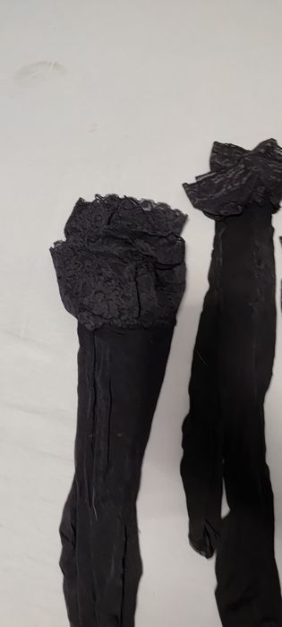 5 par pończoch  samonośnych