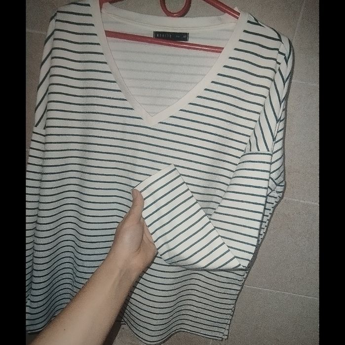 Смугаста кофтинка оверсайз Mohito