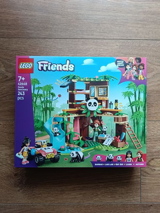 LEGO opieka nad pandami