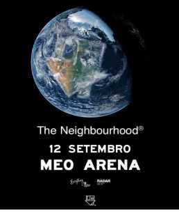 2 Bilhetes The neighbourhood-Plateia em pé