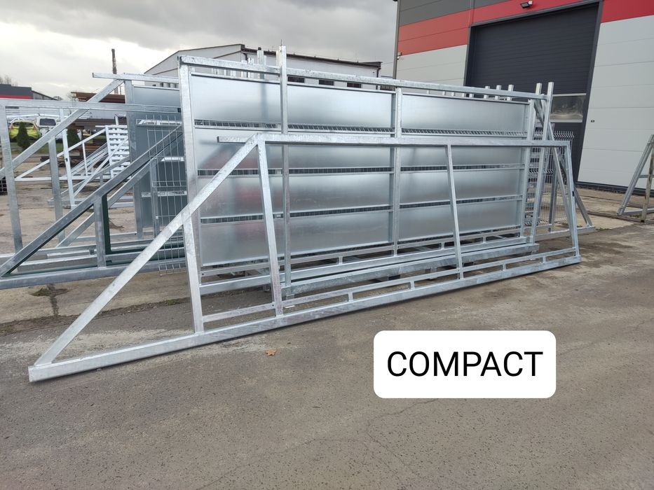 Brama przesuwna rama/stelaż 4m, COMPACT, ocynk ogniowy,od 4m do 7,5m