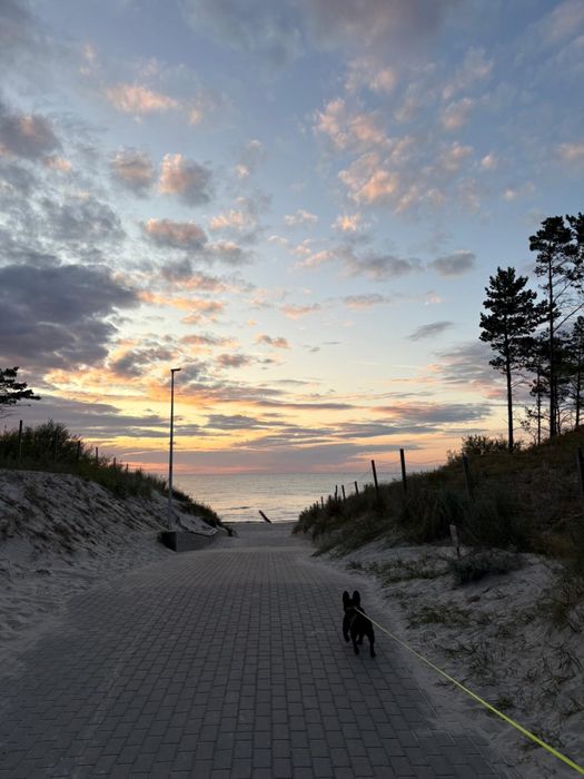 Działka z liną brzegową