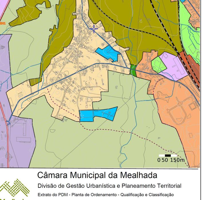 Lote Terreno Urbano 260 m² em Canedo (Mealhada) – A1/IC2