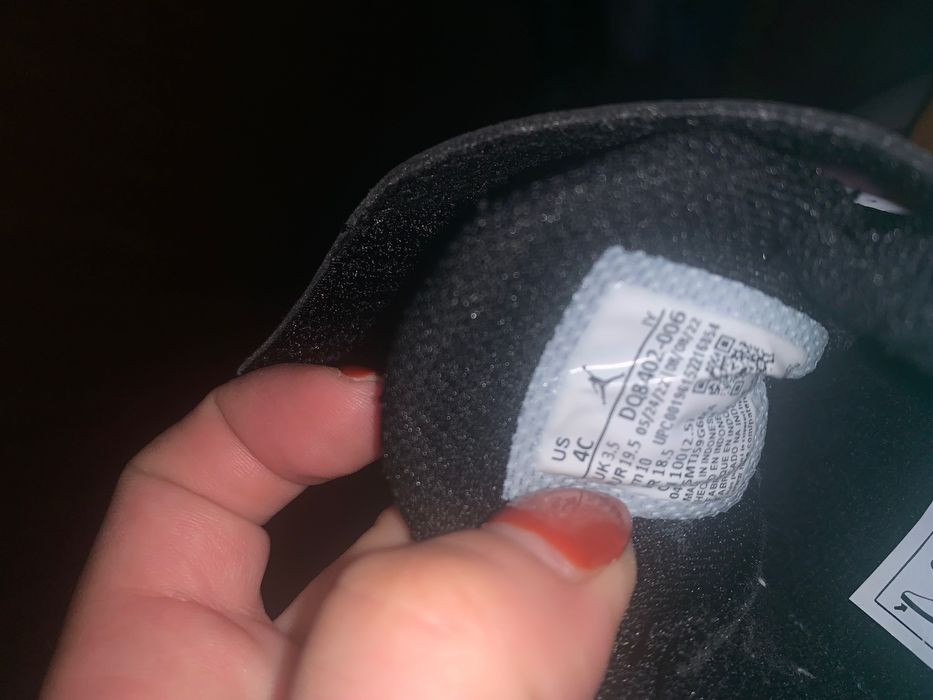 Sapatilhas bebé Jordan novas