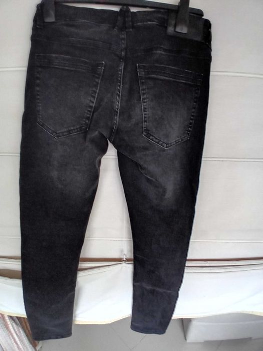 Calça homem, ganga cinza escura - C&A