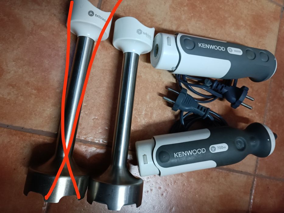 Varinhas mágicas Kenwood para desocupar