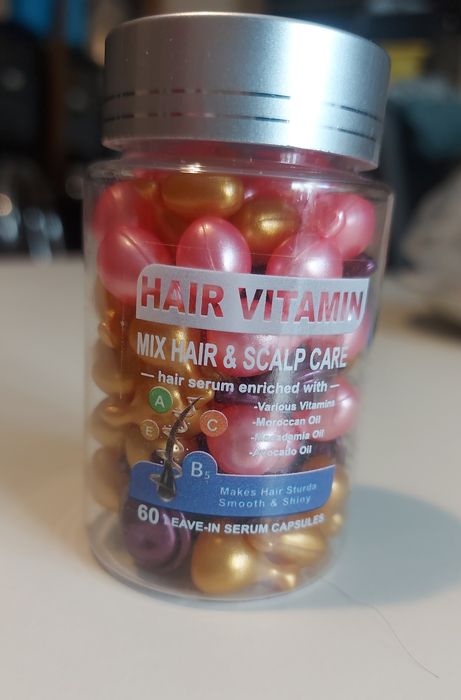 kapsułki do włosów mix 60 szt