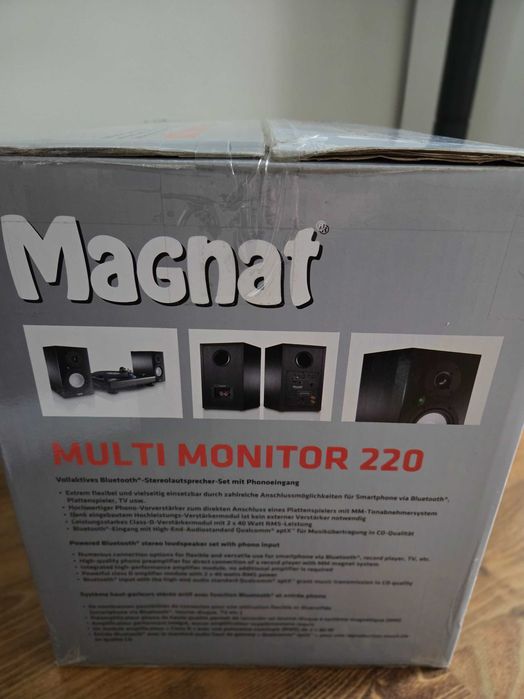 Magnat Multi Monitor 220 aktywne glosniki stereo Bluetooth