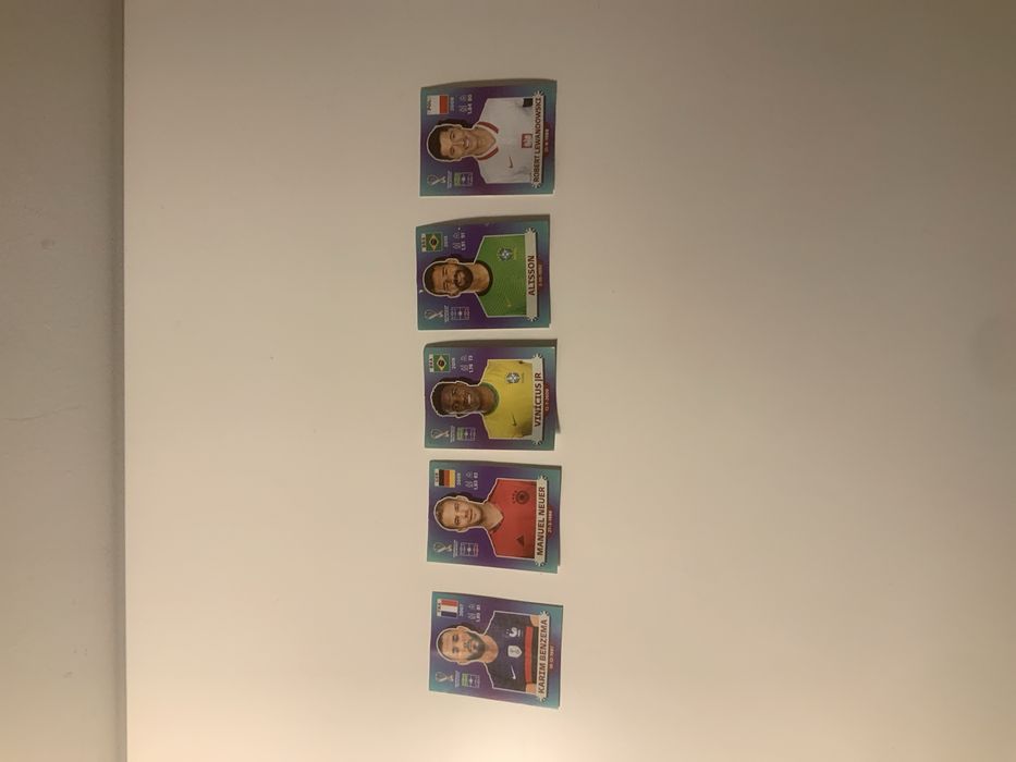 5 figurinhas do mundial 2022