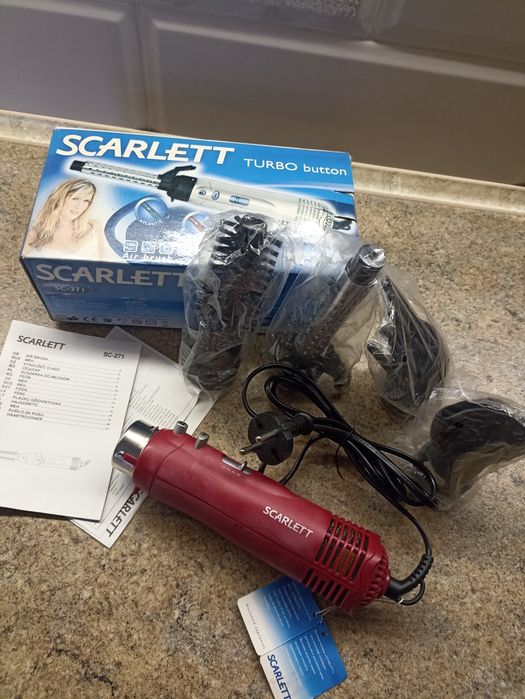 Плойк + фен фірма Scarlett
