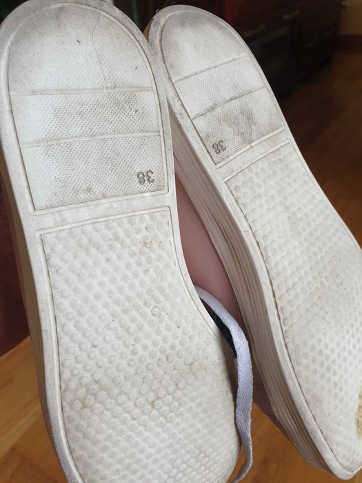 Buty wiązane rożowe 37 tenisówki