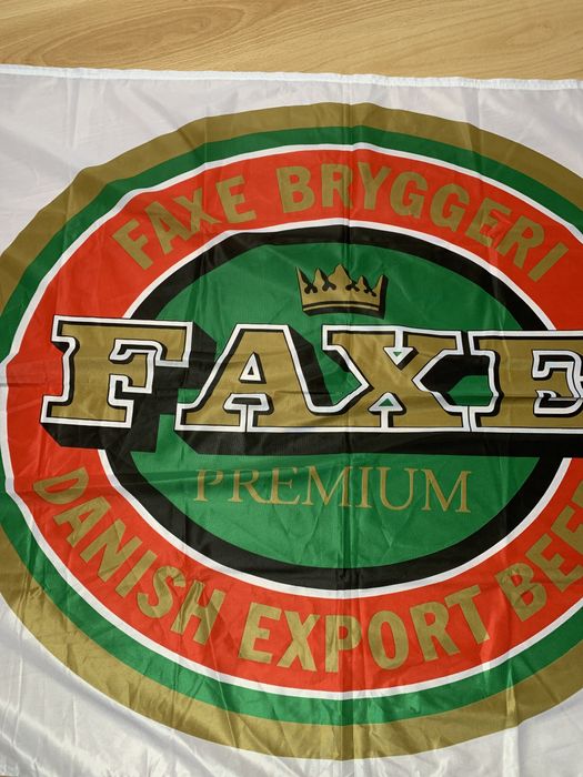 Bandeira da cerveja Fax grande