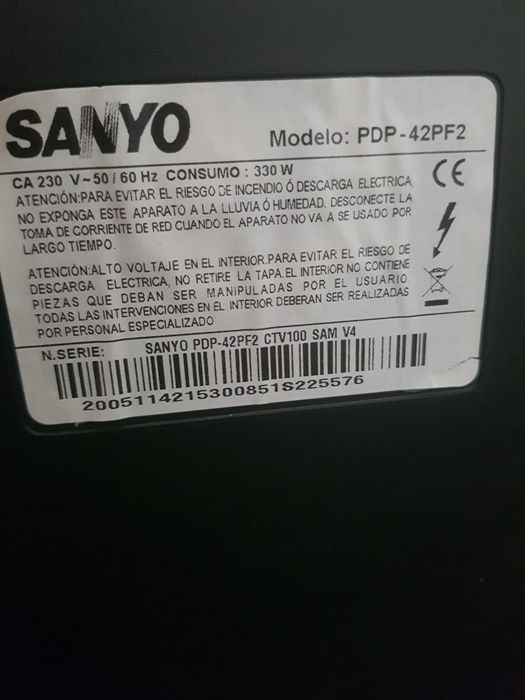 Tv plasma santo 42 polegadas