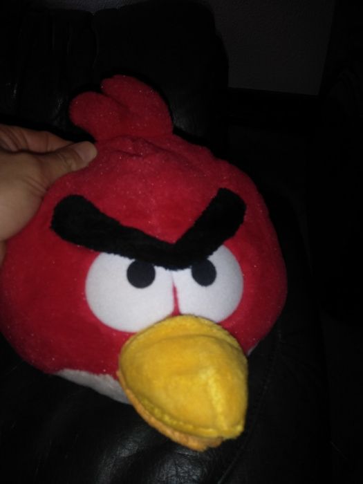 Dois Peluches ungry birds novos