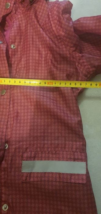 wiosenna kurtka dziewczęca z kapturem