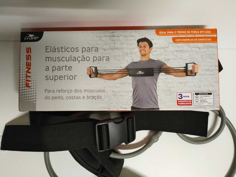 Vendo 2 elásticos para musculação Novos