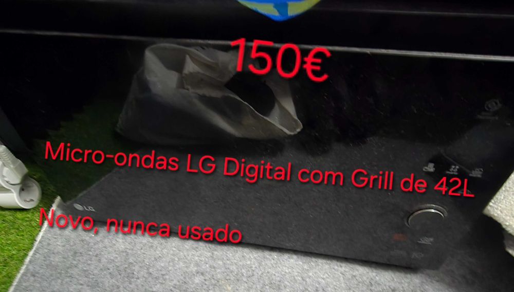Novo grelhador de micro-ondas