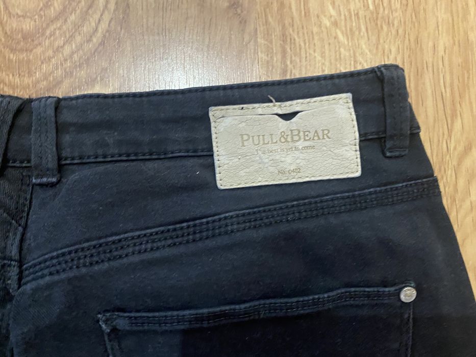 Calças Pretas Pull&Bear