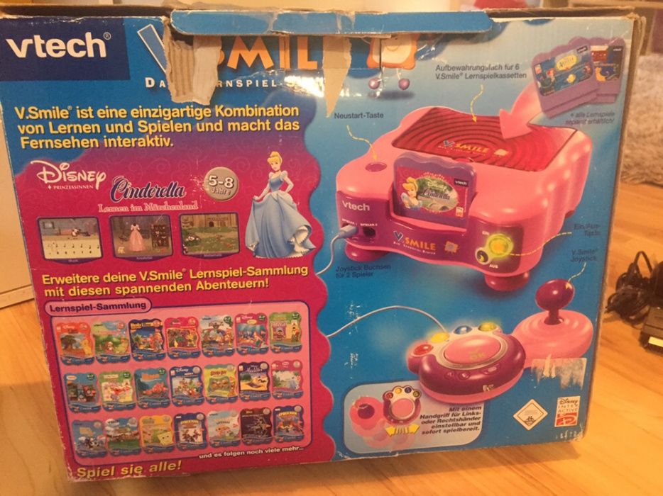 Gra Konsola Vtech Smile 2 sztuki + Pady