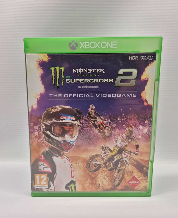 Gra XBOX ONE, Monster Energy Supercross 2 The Official Videogame, Komis Jasło Czackiego