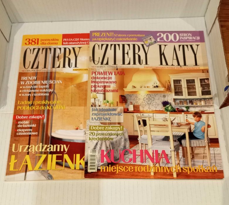 Zestaw Czasopismo Cztery Kąty - 13 sztuk