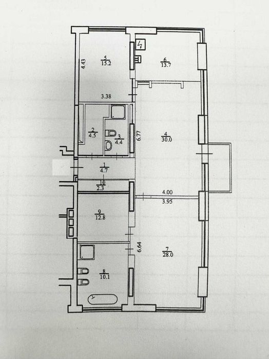 3-кімнатна квартира за адресою вул. Бульварно-Кудрявська (площа 127 м²) - Atlanta.ua - фото 24