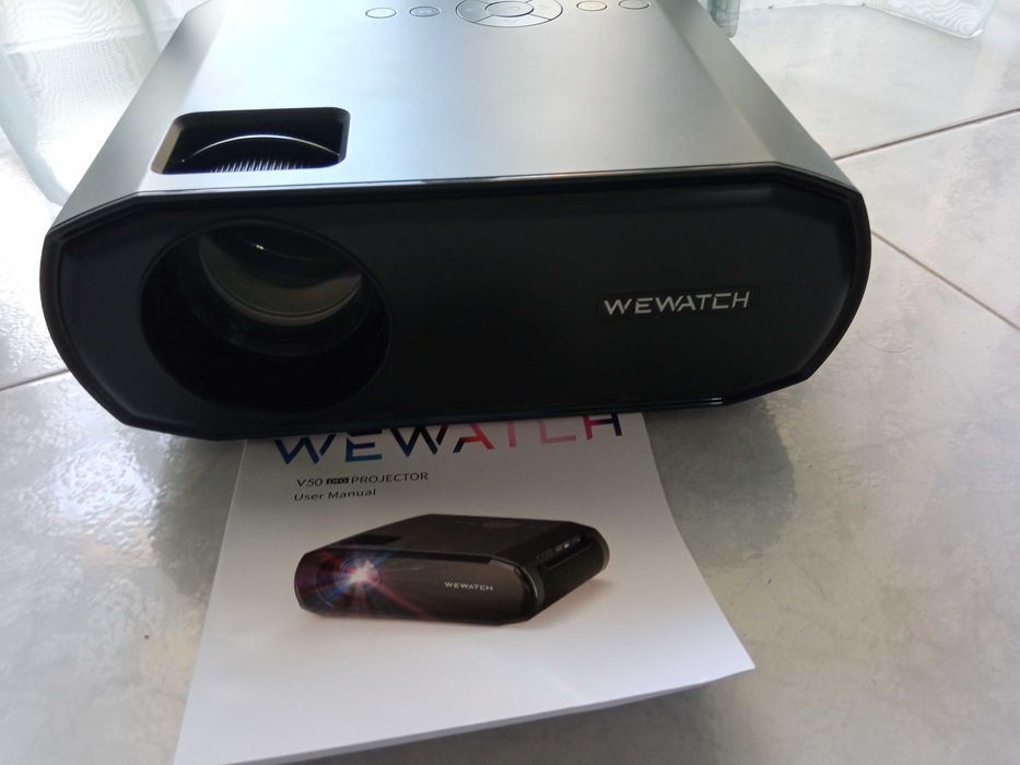 Projetor WEWATCH V50 HD Nativo 1080p