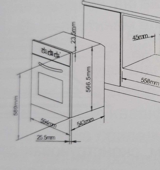 Электро-духовка Pyramida F80