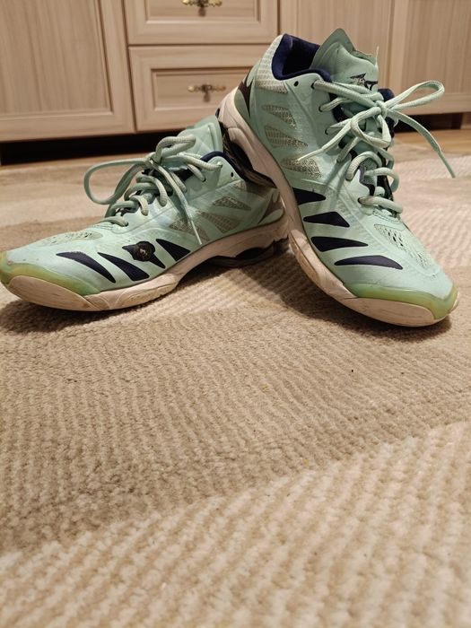 Buty mizuno miętowe