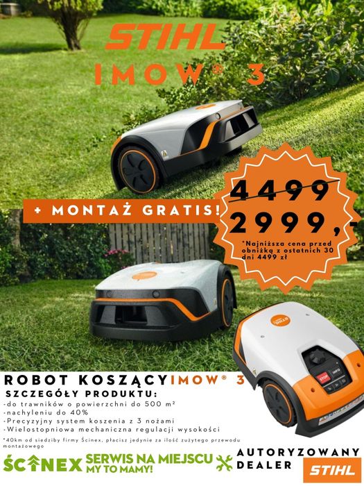 Robot koszący Stihl  iMow 3