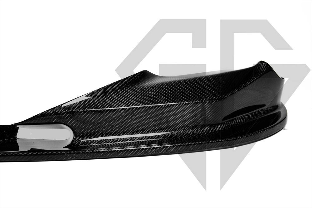 карбоновий сплитер губа BMW M5 F90 Стиль 3D передня накладка на бампер