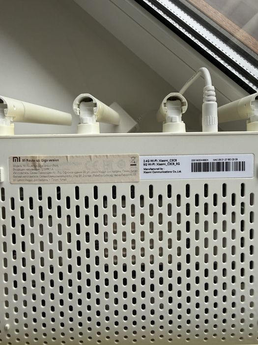 Маршрутизатор Xiaomi Mi WiFi Router 4A R4A Gigabit