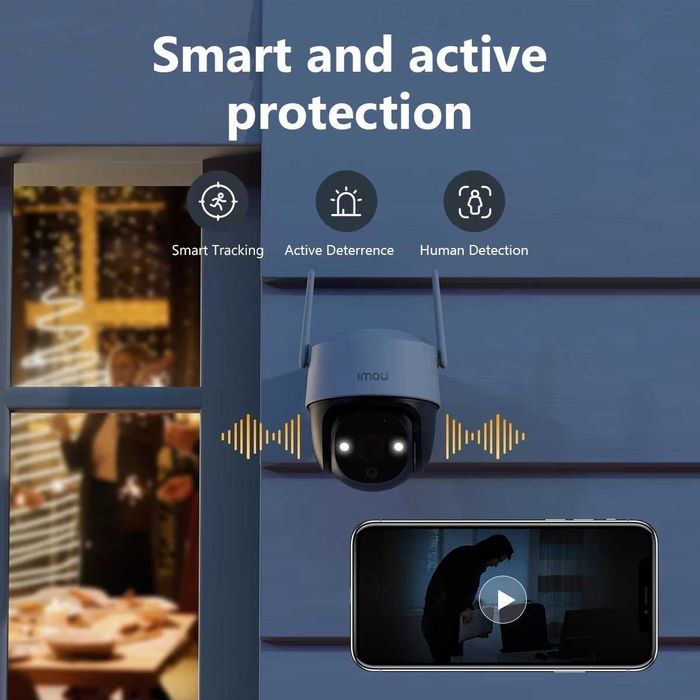 Поворотная WI-FI камера Imou Cruiser SE+ 5mp (IPC-K7CP-5H1WE)