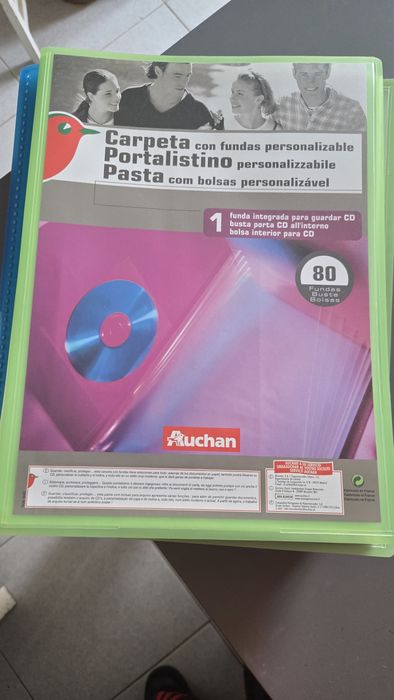 Capas plásticas de micas e dossiers