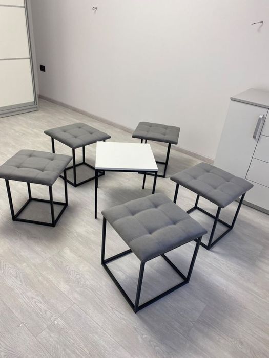 Пуф трансформер 5 в 1 — стілець, підставка, ліжко та стиль в одному