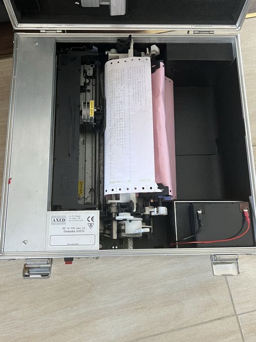 Drukarka walizkowa  igłowa - AXED