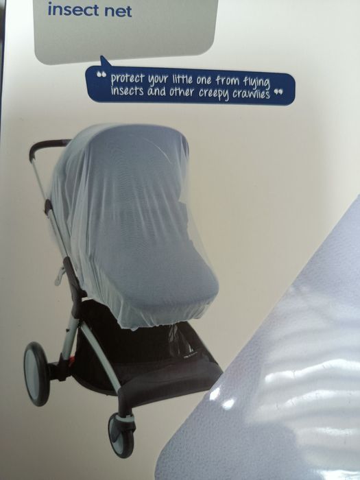 Moskitiera siatka ochronna do wózka gondoli